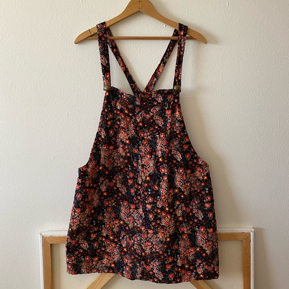 Mini Corduroy Jumper Dress